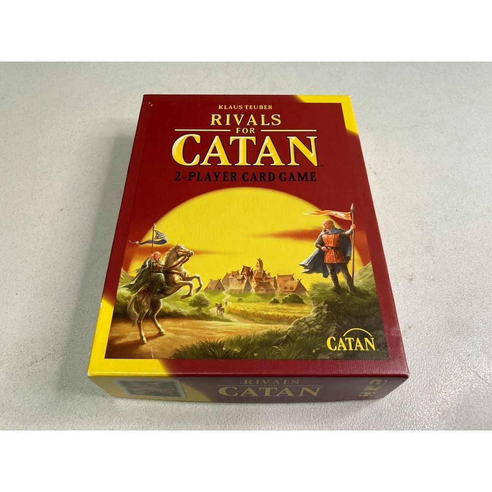 THE RIVALS FOR CATAN Settlers of Catan Card Board Game COMPLETE